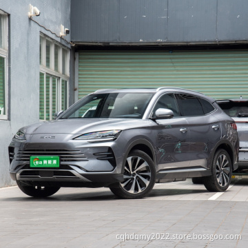 BYD SONG PLUS EV 2023 Champion الرائد 605km مضغوط سيارات الدفع الرباعي عالي الجودة السيارات الكهربائية نقية السيارات في مبيعات الأسهم